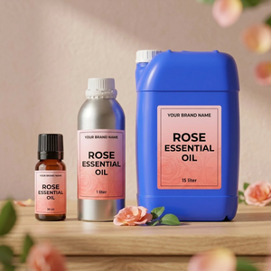 100% Pure Natural Rose <b>essential</b> <b>oil</b> therapeutic grade steam distilled rose <b>oil</b> for aromatherapy skincare hair care massage - Product Image 2