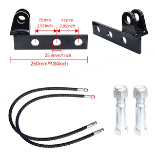 Mini-excavatrice, accessoires, pince hydraulique, pelle, capacité de 0,8 à 3,5 tonnes, pince à branches, désévasement de rivière, roulement noir 1 - Product Image 5