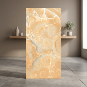 Azulejos de Porcelana Pulida Brillante Honey Onyx 800x1600mm para Piso y Pared, Diseño Cerámico de Alto Brillo, Venta al Por Mayor - Product Image 4