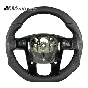 Volant de direction en cuir Napa de haute qualité personnalisé pour Ford Ranger Raptor 2012 2013 2014 2015, accessoires intérieurs de voiture, amélioration de l'intérieur - Product Image 1