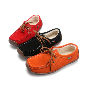 Mules en <span class=keywords><strong>daim</strong></span> pour femmes, chaussures plates d'extérieur, mocassins à la mode - Product Image 2