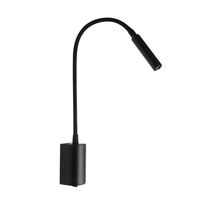Lampe de lecture à LED avec design simple, lampe de chevet, projecteur avec interrupteur, lampe transfrontalière pour hôtel, nouveau produit
