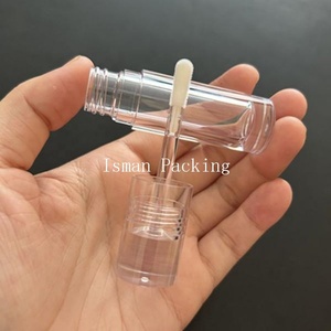 ISMAN - Tubos de Brillo Labial Transparentes de Cristal de 3 ml, 5 ml y 7 ml, Envases Redondos y Transparentes para Brillo Labial, Personalizables con Logotipo - Product Image 4