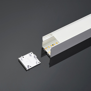 Luce <span class=keywords><strong>LED</strong></span> Quadrata da Incasso <span class=keywords><strong>per</strong></span> Sottopensili, <span class=keywords><strong>Profilo</strong></span> in Alluminio Anodizzato <span class=keywords><strong>per</strong></span> Armadi - Product Image 2