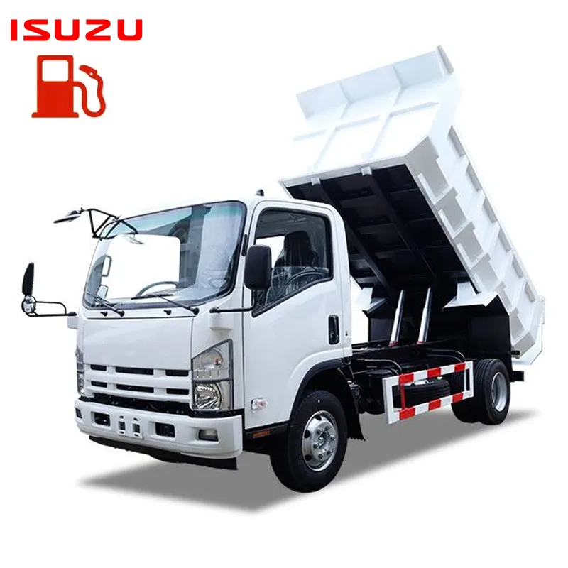 รถดัมพ์ขนาดเล็กมือสอง,รถขนดินขนาดเล็ก4X2 6ล้อจากโรงงานโดยตรง Qingling ISUZU 5ตันรถดัมพ์รถบรรทุก/ญี่ปุ่น