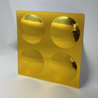 Grand miroir convexe en acrylique, décoration murale, œuvre d'art en miroir à bulles 3D pour la décoration de la maison, du bureau et de l'hôtel