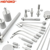 Diffuseur d'air multi-usages en acier inoxydable 316L poreux fritté HENGKO, diffuseur de nano-bulles, pierre à air