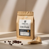 Sacs de café de 1 kilo avec valve de dégazage, matériau recyclé, vente en gros, écologique, MOQ 500, logo personnalisé