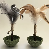 Jouet pour chat Tumbler Nature avec bâton de Silvervine et boule de Catnip – Jouet sain pour la dentition et la stimulation des molaires des chats – Idéal pour le jeu autonome des chatons en intérieur