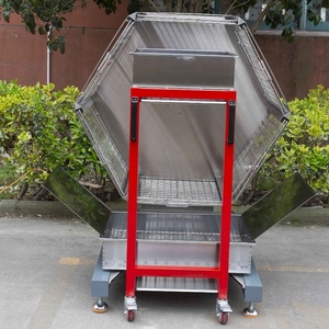 Rôtissoire verticale automatique universelle pour poulet entier bbq à usage commercial français - Product Image 4
