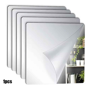 Unbreakable Acrylic Decoration <b>Mirror</b> Wall Decor Acrylic <b>Plastic</b> Sheet Flexible 2mm Custom Stickers Self Adhesive Wholesale - Product Image 3