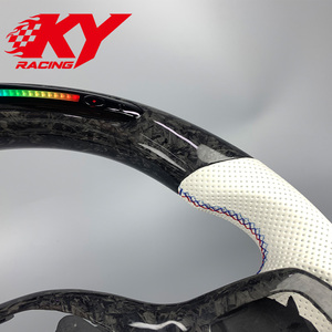 Custom Forged Carbon Fiber LED Display Steering Wheel for BMW M2 M3 M4 G15 G16 G20 G21 G22 G26 G30 G34 G42 G80 320i 325i M340i - Product Image 2