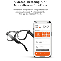 Gafas de Sol Inteligentes de Última Generación con Traducción de Audio por IA, Resistentes al Agua, BLE5.4, Control Táctil, Reproductor de Música