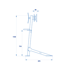 OMCN 111 rotating <b>engine</b> support <b>stand</b> with a capacity of 300 kg - Product Image 2