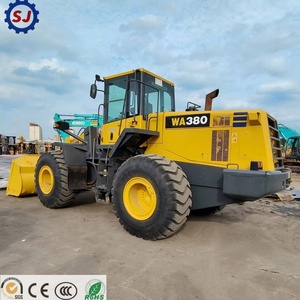 รถตักดินคุณภาพสูงจากญี่ปุ่น ยี่ห้อโคมัตสุ รุ่น WA380 อุปกรณ์ก่อสร้าง เครื่องจักรเคลื่อนย้ายดิน โคมัตสุ WA380 500 รถตักดิน - Product Image 1