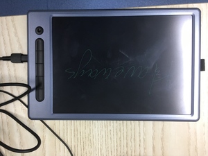 <span class=keywords><strong>Tablette</strong></span> <span class=keywords><strong>graphique</strong></span> LCD intelligente <span class=keywords><strong>USB</strong></span> format A5 pour la prise de notes et l'écriture, idéale pour l'éducation - Product Image 5