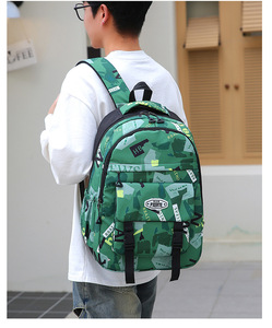Unisex Camouflage Waterproof Polyester Lining Fashion <b>Backpack</b> for Outdoor Travel and <b>Laptop</b> Protection - Product Image 5