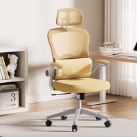 Nouveau design confortable chaise pivotante en tissu bras réglables chaise de travail exécutif chaise de bureau ergonomique avec soutien lombaire