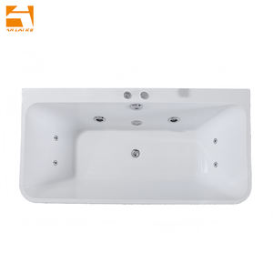 Bañera de hidromasaje independiente acrílica moderna para interiores, bañera independiente de chorro de 67 pulgadas <span class=keywords><strong>con</strong></span> Jaccuzies de 2 esquinas para baño de Hotel - Product Image 3