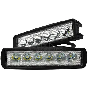 DAHUA 18W Voiture Led Travail Lumière RGB D'inondation Lumière 12V Led Conduite Lampe Pour Hors Route 4X4 ATV Camion Lumière Accessoires