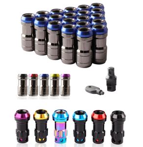 Bouchons d'écrou de roue de voiture universels <span class=keywords><strong>17</strong></span> couvercles d'écrou de roue hexagonaux vis de moyeu de roue de voiture boulon automatique pour écrous de blocage de roue de voitures - Product Image 6