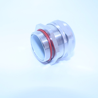 Presse-étoupe en laiton nickelé de haute qualité, étanche à l'air (IP68), anti-corrosion, pour usage extérieur, faible tension, M12-M63 PG7-PG48