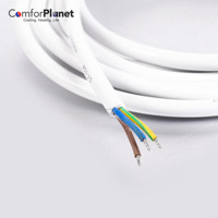 NUEVO Sistema de Calefacción por Cable Eléctrico para Piso HVACR Warmcable - Cable de Doble Conductor Ecológico y Duradero para Uso Doméstico e Industrial