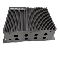 Châssis en aluminium YUCHI pour boîtier d'amplificateur de puissance, boîtier métallique pour amplificateur audio DIY, dissipateur thermique découpé au laser, personnalisable