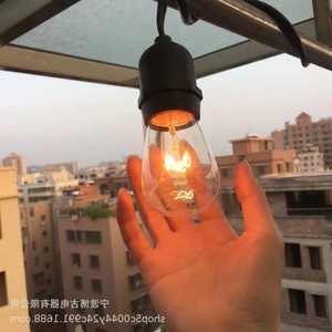 สายไฟ LED E27 สำหรับภายนอกอาคาร ตัวเรือนพลาสติกกันน้ำ อายุการใช้งาน 50000 ชั่วโมง ได้รับการรับรองมาตรฐาน CE - Product Image 4