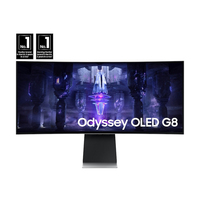 Nouveau Moniteur PC de Jeu SAM-SUNG Odyssey OLED G8 Ultra WQHD 0.03ms 175Hz Incurvé Intelligent pour l'Esport