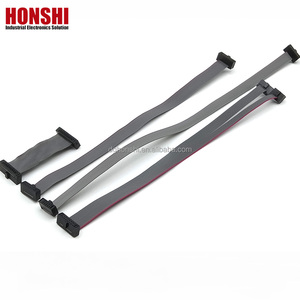 Câble plat personnalisé à 6, 8, 10, 12, 14, 18, 20, 30, 40, 50, 60, 64 broches, pas de 0,635 mm, connecteur FC IDC 1,27 mm - Product Image 2