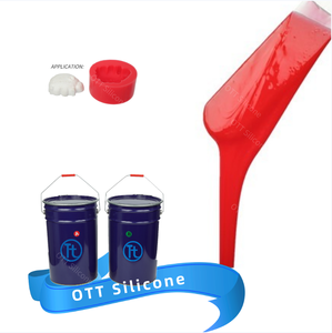 Caoutchouc de silicone liquide RTV-2 super élastique translucide platine 10A pour moules 3D, cire de bougie, plâtre, argile - 1:1 par volume - Product Image 4
