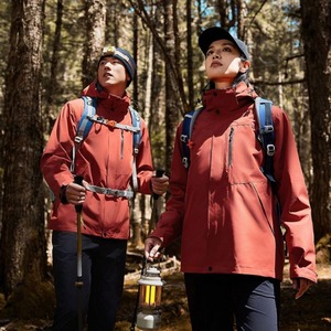 Veste coupe-vent unisexe 3 en 1 en polaire Silver Fox pour l'hiver 2024, avec doublure chaude, idéale pour la randonnée, l'alpinisme, le cyclisme et les sports de neige - Product Image 4