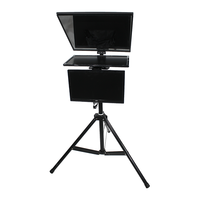 TL MÉDIAS Portatif Professionnel 22 pouces Téléprompteur avec Double Écran