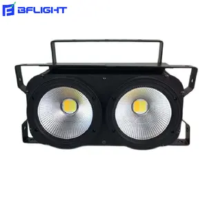 Tende a LED di alta qualità 2*100W 2 occhi luci COB LED blinder Stage light