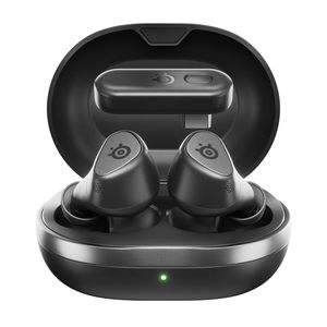 หูฟังเกมมิ่งไร้สาย SteelSeries <span class=keywords><strong>Arctis</strong></span> GameBuds 2.4GHz <span class=keywords><strong>5</strong></span>.3 ANC IP55 กันน้ำ เล่นได้นาน 40 ชั่วโมง - Product Image 1