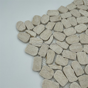 Projet de villa Modèle de jardin <span class=keywords><strong>extérieur</strong></span> de qualité supérieure Palerme <span class=keywords><strong>Pierre</strong></span> <span class=keywords><strong>reconstituée</strong></span> Galet de marbre <span class=keywords><strong>Pierre</strong></span> mosaïque - Product Image 2