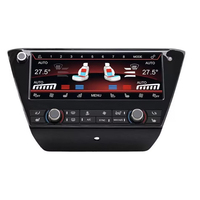 Panneau de Climatisation Numérique, Écran Tactile du Tableau de Bord, Panneau de Climatisation, Affichage LCD, Contrôle de la Température pour BMW X1 F48 2016-2022
