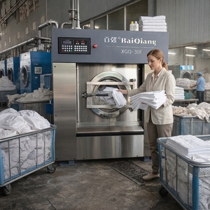 Meilleur <span class=keywords><strong>prix</strong></span> pour les laveuses et sécheuses industrielles pour blanchisserie, draps <span class=keywords><strong>d</strong></span>'hôtel, vêtements, équipements commerciaux de lavage 30 kg 50 kg - Product Image 3