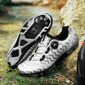 Cycling Shoes Men Women Road Bike Mountain Bike With Lock System EVA Rubber Sole Mesh Lining Athletic Fit T35 - Product Image 3