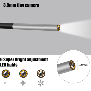 Caméra d'inspection des égouts 4.3 "HD 1080P <span class=keywords><strong>10M</strong></span> fil dur 3.9mm Otoscope Vision nocturne vidéo endoscopique H.264 vente caméra endoscopique - Product Image 6