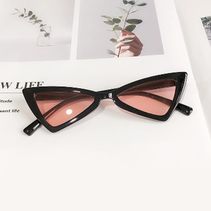 Lunettes de soleil triangulaires pour enfants, lunettes de soleil pour bébés, style rétro Harajuku pour garçons et filles, 2019 - Product Image 6