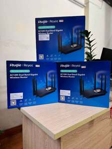 Router Gigabit <span class=keywords><strong>de</strong></span> Doble Banda Ruijie RG-EW1200G PRO AC1300 con 6 Antenas y RJ45, Usado, al por Mayor, en <span class=keywords><strong>Caja</strong></span> Personalizada - Product Image 5