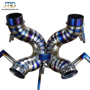 Escapamento para exaustor de titânio, acessórios externos sem válvula de escapamento para mclaren 600lt - Product Image 6