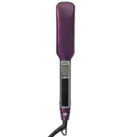 Lisseur de cheveux professionnel MK-122 en céramique chauffante, personnalisable avec strass, fer à lisser pour cheveux raides, pièces de rechange offertes