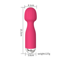 Vibrateur magique à 10 vitesses rechargeable par USB, mini vibrateur japonais, jouet sexuel pour filles, fabriqué en Chine