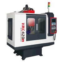Centre d'usinage vertical CNC SOSEN VMC420 compact BT30 GSK à une seule broche, vitesse élevée (1-6000 tr/min), table 700x290mm, précision 0.01mm