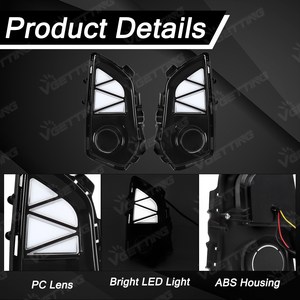 ไฟเดย์ไลท์ LED สำหรับรถยนต์ <span class=keywords><strong>Toyota</strong></span> Vios <span class=keywords><strong>Yaris</strong></span> <span class=keywords><strong>Ativ</strong></span> ปี <span class=keywords><strong>2022</strong></span> 2023 2024 2025 จากโรงงานโดยตรง - Product Image 2