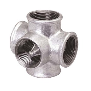 Áp lực cao chống ăn mòn nhúng nóng mạ kẽm dễ uốn sắt 4 cách Ống phù hợp bằng nhau chéo sắt dễ uốn - Product Image 3