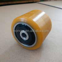 Roue de roulement de charge BOPT LPE200/8 pour chariot élévateur électrique, pneu plein en polyuréthane 85x74/76-13 Assy Bt 220212